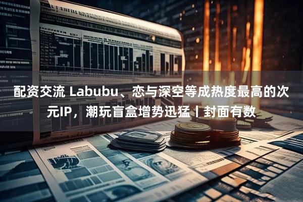 配资交流 Labubu、恋与深空等成热度最高的次元IP，潮玩盲盒增势迅猛丨封面有数